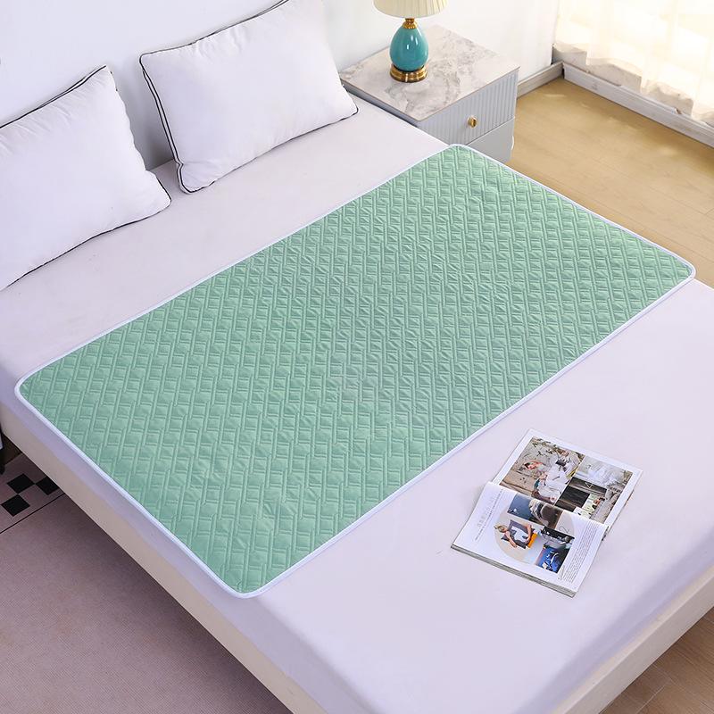 Washable Leakproof Incontinence Pad - Four-Layer, Large Size for Elderly, Hospital, or Dorm Use