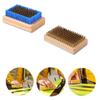 Horsehair Ski Waxing Brush Wooden Handle Brush Snowboard Tool Snowboard Brush  Winter Sports