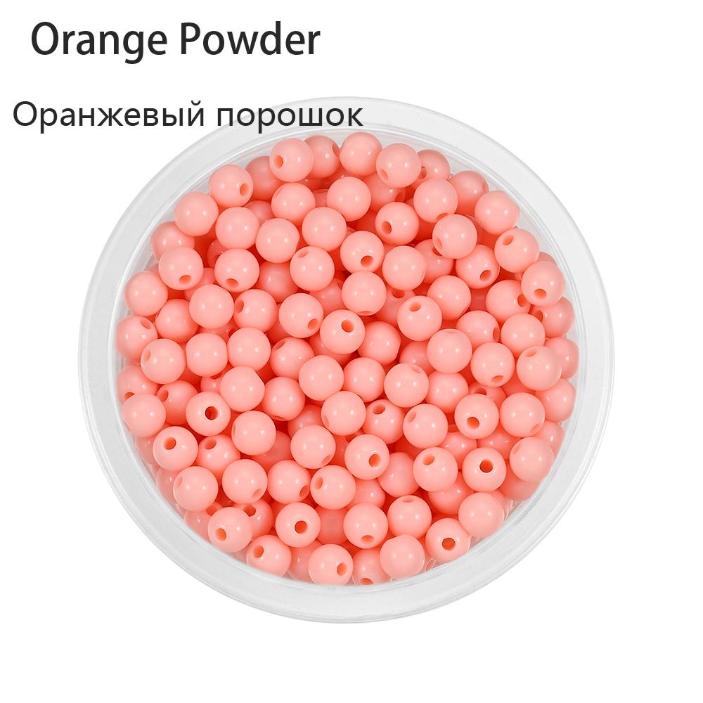 10-200pcs Mixed Acrylic Plastic Smooth Round Ball Spacer Beads 6 8 10 12MM Pick Size For Jewelry Making Accessories