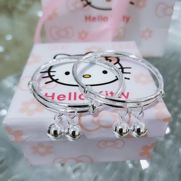 Step by Step Couple Bracelet with Engraving, Bell Bracelet for Best Friend, Miao Silver-Plated Adjustable Student Bracelet Gift