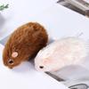 Silicone Hamster Model Toy Collectable Figurine Realistic Animal Doll Office Display Model Toy Hamster Reborns Kids Gift