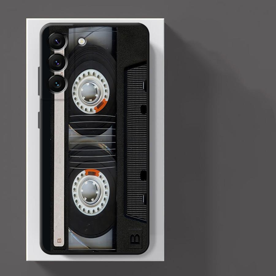 Vintage Cassette Case for Xiaomi Redmi Note 10 7 8 13 Pro Plus 9 11s 12s 12 Pro 14 11 10S 9S Funda Phone Cover