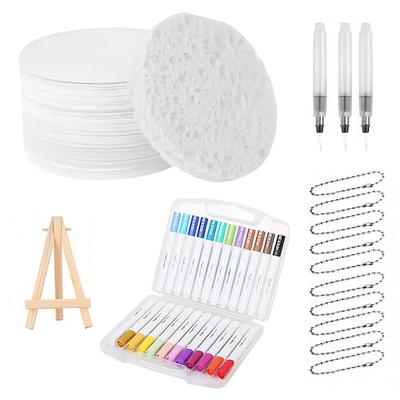 10Pcs Foam Texture Painting Paper Magic Puffy Paint Paper Puffy Popcorn Drawing Texture Painting Kit 3D Art Drawing Sponge Paper