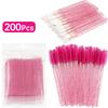Wholesale 200 Pcs Eyelash Extension Removal Micro Makeup Set Brush Lipline Special Eyelash Brush for Women Lash Make Up Tool