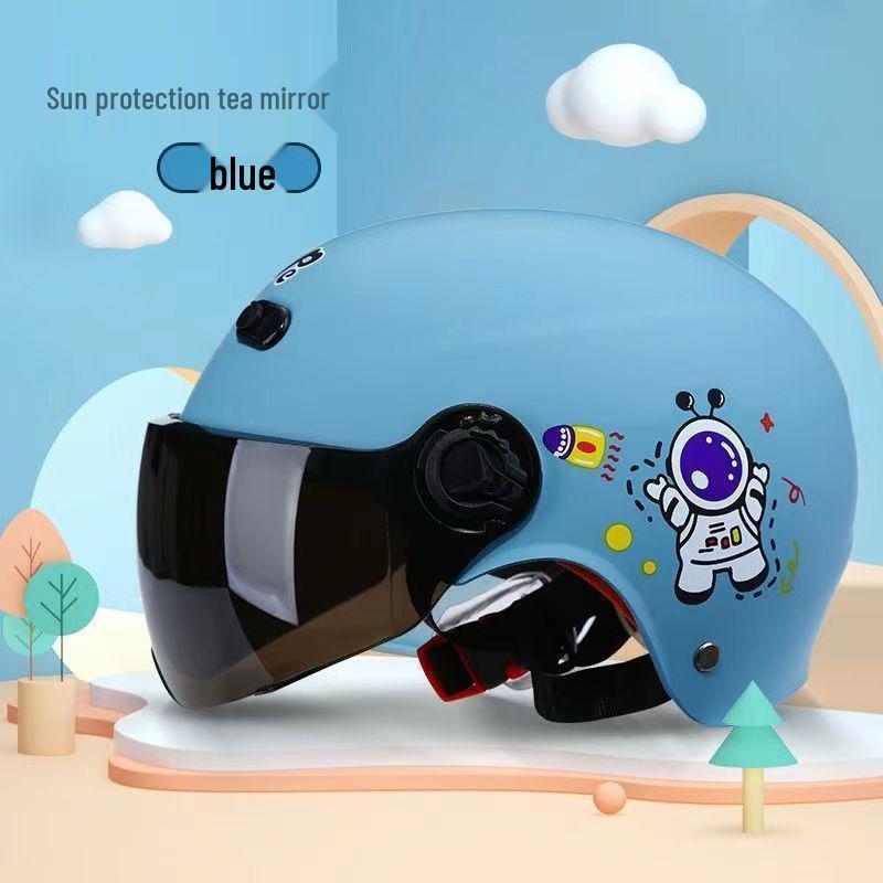 Children's Electric Scooter Helmet - Summer Sun Protection, All-Season Safety for Toddlers.