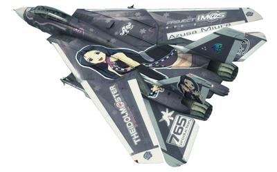 Hasegawa Tomcat THE Azusa Miura SP270 F-14D IDOLM@STER 1/48