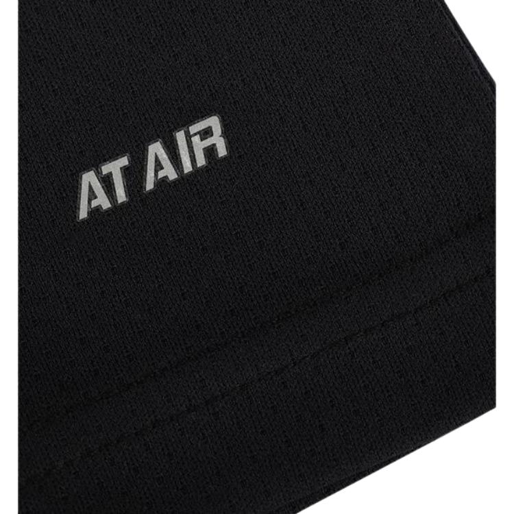 Li Ning Plain Collar Pullover Short Sleeve Polo Women tops Black APLT078-4