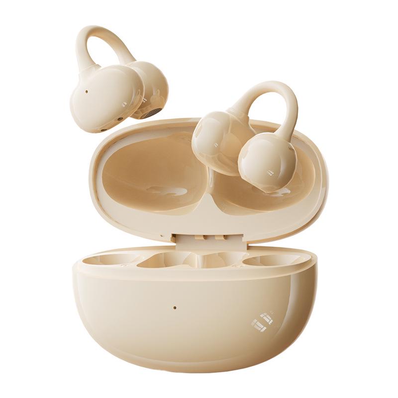 2025 High-Quality Wireless Bluetooth Ear Clip Earphones: Long Battery, In-Ear for Sports & Running