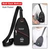 Car Logo Chest Bag Leisure Crossbody Bag Outdoor Shoulder Package For Astra Grandland Corsa Mokka Frontera Insignia Zafira