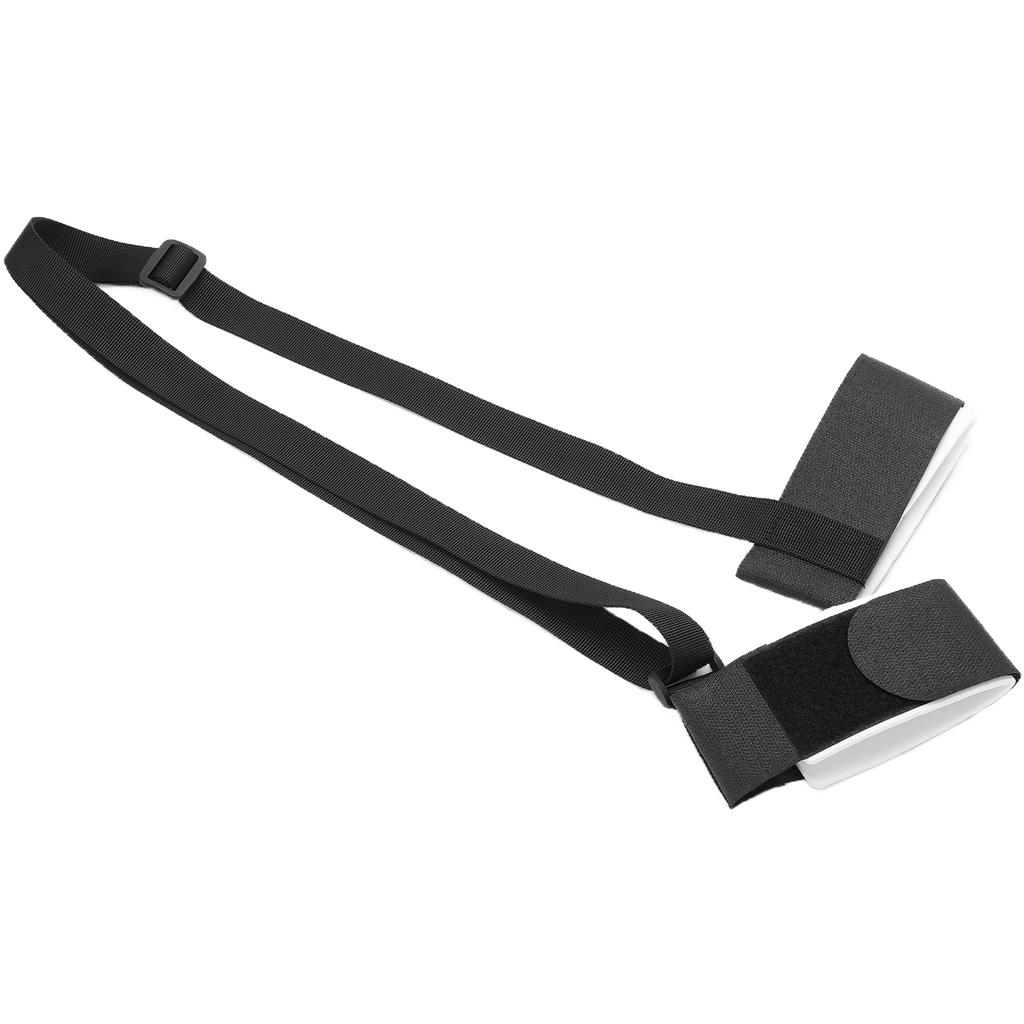 Lyžařské popruhy s odpružením, nastavitelná délka, odolný dvojitý plátový popruh pro nošení