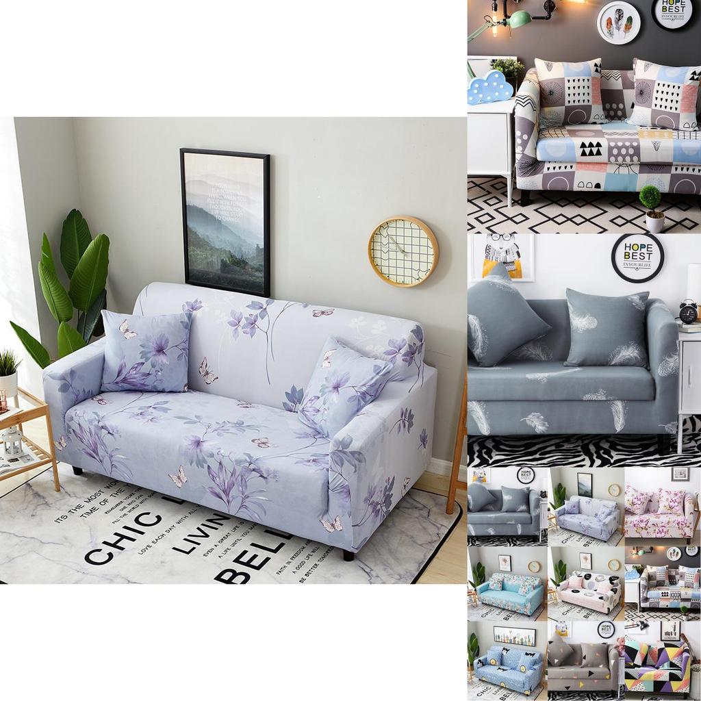 Elegant Fashion 1 2 3 4 Seats Recliner Covers Retro Recliner Sofa Cover Soft Slipcovers