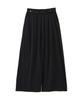AVIREX DESIGN BELT TUCK DETAIL PANTS, Long Bottoms, Easy Waist, Casual, Loose Fit, Women's, One Size, 010 black, 783-6110601