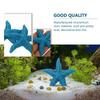 Cute Starfish Ornaments Mini Sea Stars Decoration Fish Tank Ornament Simulation Starfish  Fish Tank
