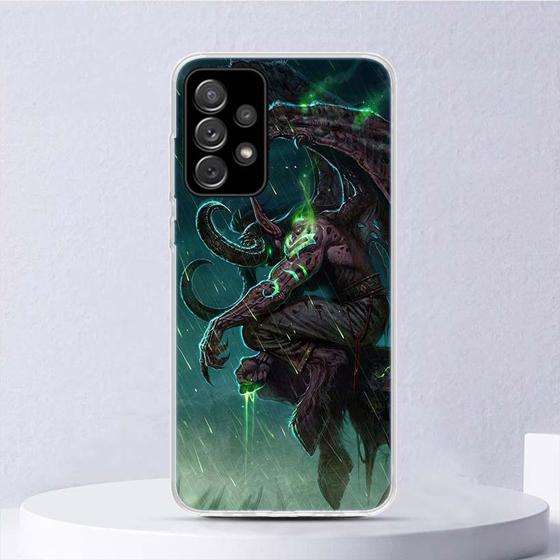 W-World Of W-Warcraft W-Wow Soft Case For Samsung Galaxy A16 A26 A36 A56 A15 A14 A13 A55 A54 A53 Phone Cover A25 A35 A24 A34 A23