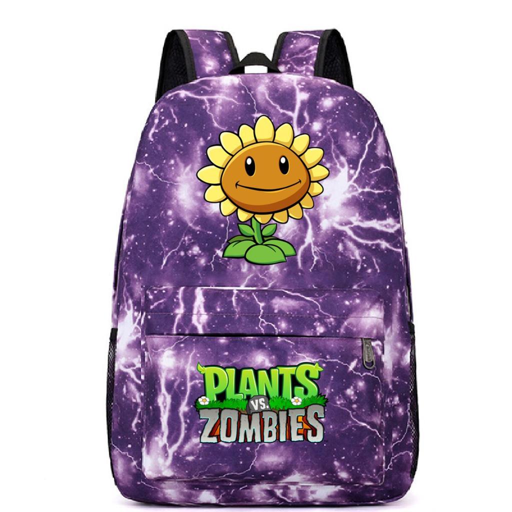 Game Merchandise Plants Vs. Zombies School Bag Casual Simple Backpack