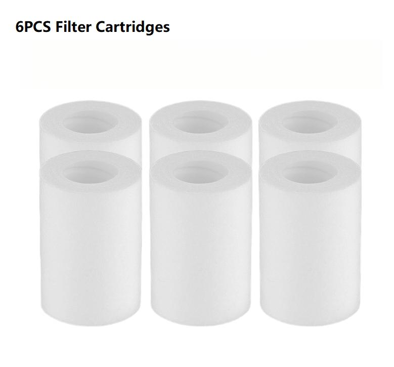 5 Micron PP Cotton Cartridge Shower Filter – Universal Bathroom Water Purifier for Shower Head, Home Shower Filtration