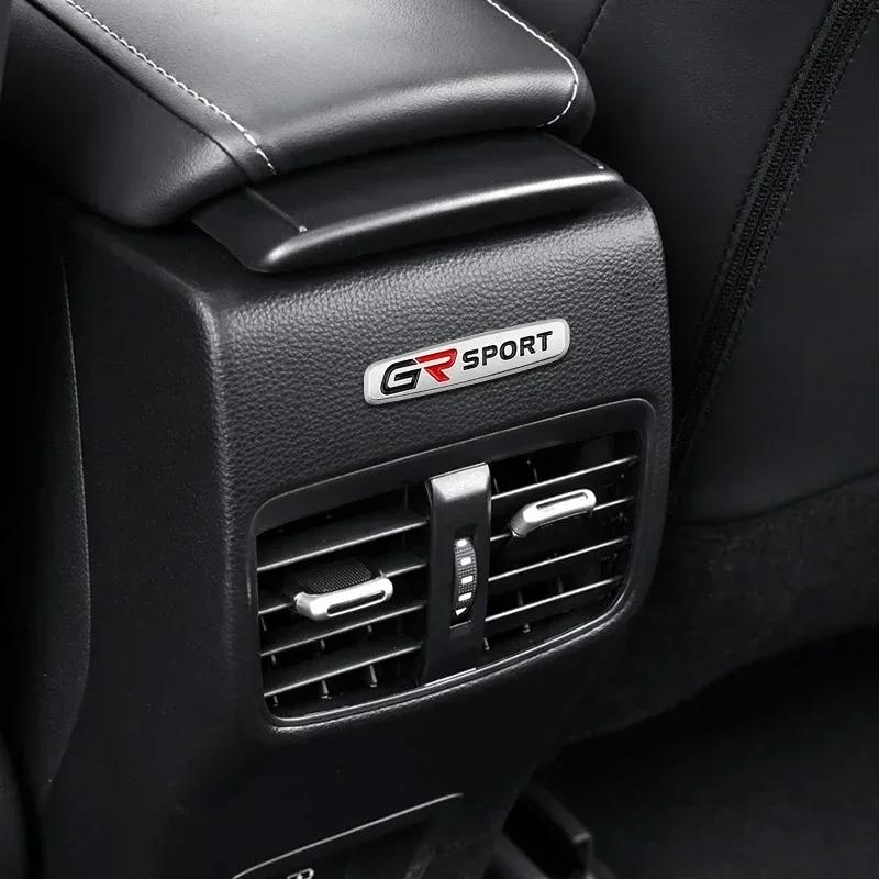 3D Auto Samolepka Logo Kovová Slitina Označení Znak Odznaky pro Toyota sport GR Sport C-HR RAV4 Avensis Prado Auto Doplňky