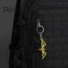 Zinc Alloy Key Holder Bat Dart Keychain, Car Ring for Keychain Men, Handbags Backpacks Charm Decorative Accessory Halloween Lightweight Bag Charms