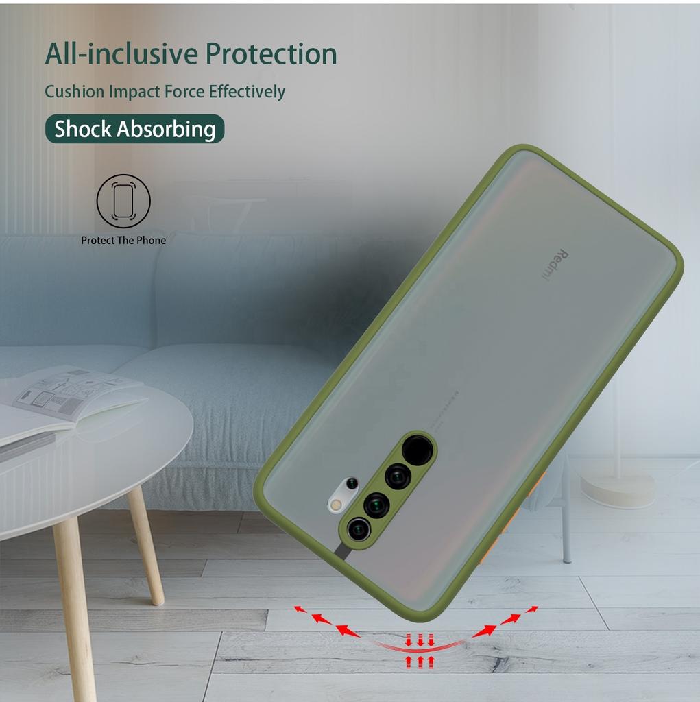 Case For Xiaomi Redmi Note 8 Pro Camera Protection Armor Shockproof Skin Fell Cover Redmi Note8 Pro Phone Case Funda