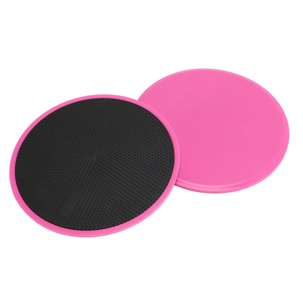 1 Par Träningsglidare Professionella Runda Dubbelsidiga Utstickande Punkt Fitnessglidare Fitness