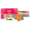 Open Secret Gift Hamper Item Snacks Combo Box | 3 Item Gift Combo - Assorted Cookies + Card + Decorative Lights | Healthy Unjunked Food