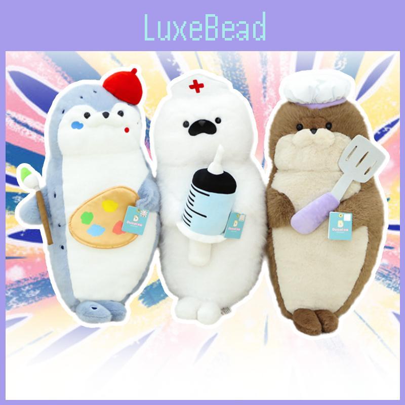 Seal Toy Plush Chef Nurse Painter Sea Sloth Stuffed Animal Doll Decor Cartoon