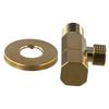 High Quality Brand New Valve Valve Water Handle Angle Stop Valve Water Pipe Thread Thickening Angle Valve 1 Pc