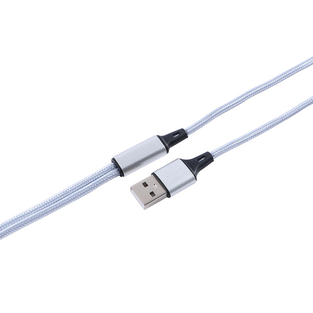 Nylon Braided Micro USB Type C Cables Charger Cable Y Splitter Phone Charge Cord Fast Charge Cable