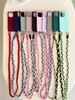 Crossbody Lanyard Handyhülle Für iPhone 16 15 14 12 13 11 Pro Max Plus Süßigkeitenfarbe Silikon Weiche TPU Rückseite