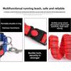 Pet Supplies Explosion-proof Stretchable Nylon Belt, Dog Walking and Running Leash, Multi-functional Dog Collar