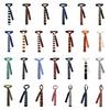 Women Knit Striped Ties British Style Neck Tie for Uniform Necktie Suits Student