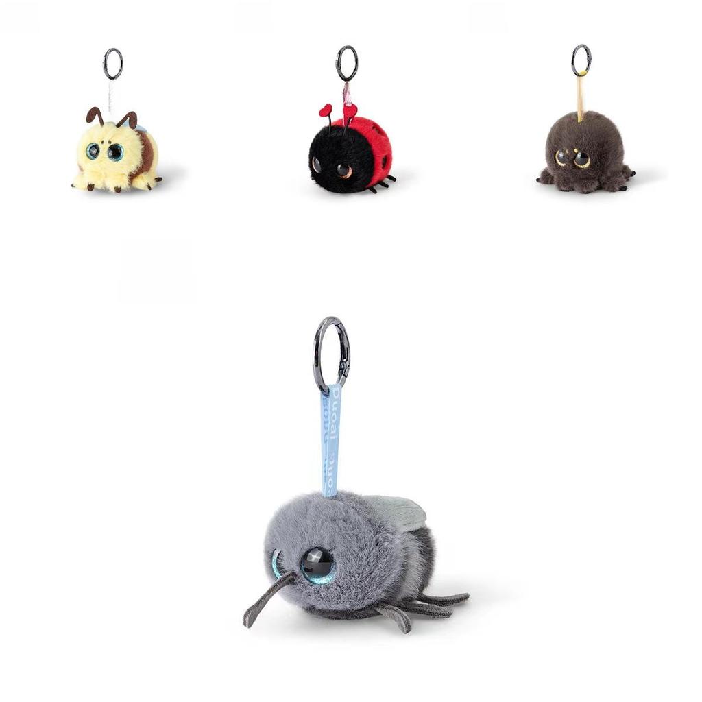 Plush Toy Pendant For Girls With Soft Cotton Fill Cute Bug Design For Backpack Decor