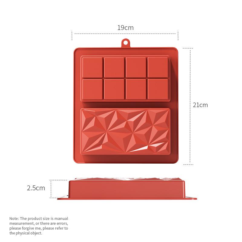 Silicone Kitchen Mold for Waffles, Cookies, Chocolate, and Toast