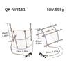 FAAK Metal Breast Clip Nipple Clamps Adjustable Rack Compressor Breast Squeeze Bondage Breast Stimulation SM Sex Toy for Women