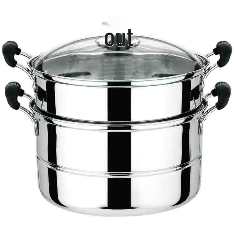 DESLON 2-Layer Stainless Steel Steamer Pot