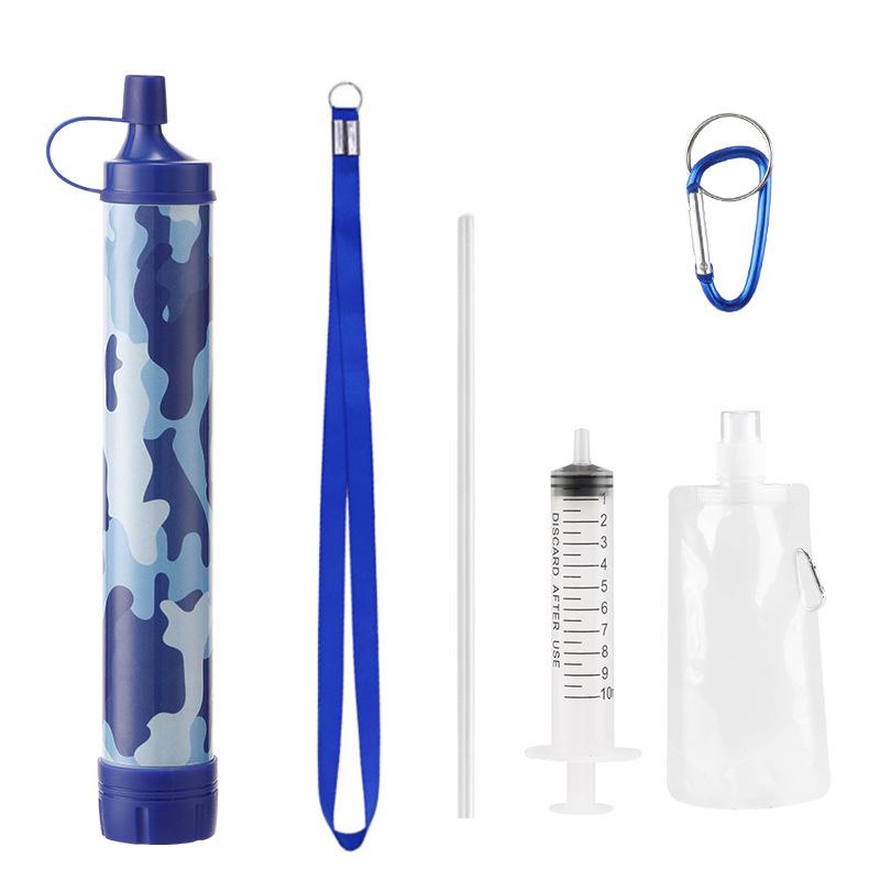 Wild Life Emergency Outdoor Water Filter & Purifier for Direct Drinking