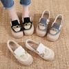 2025 Old Beijing Cloth Shoes Women's Ethnic Style Embroidery Linen One Pedal Comfortable Breathable Versatile Work Shoes Comfortable