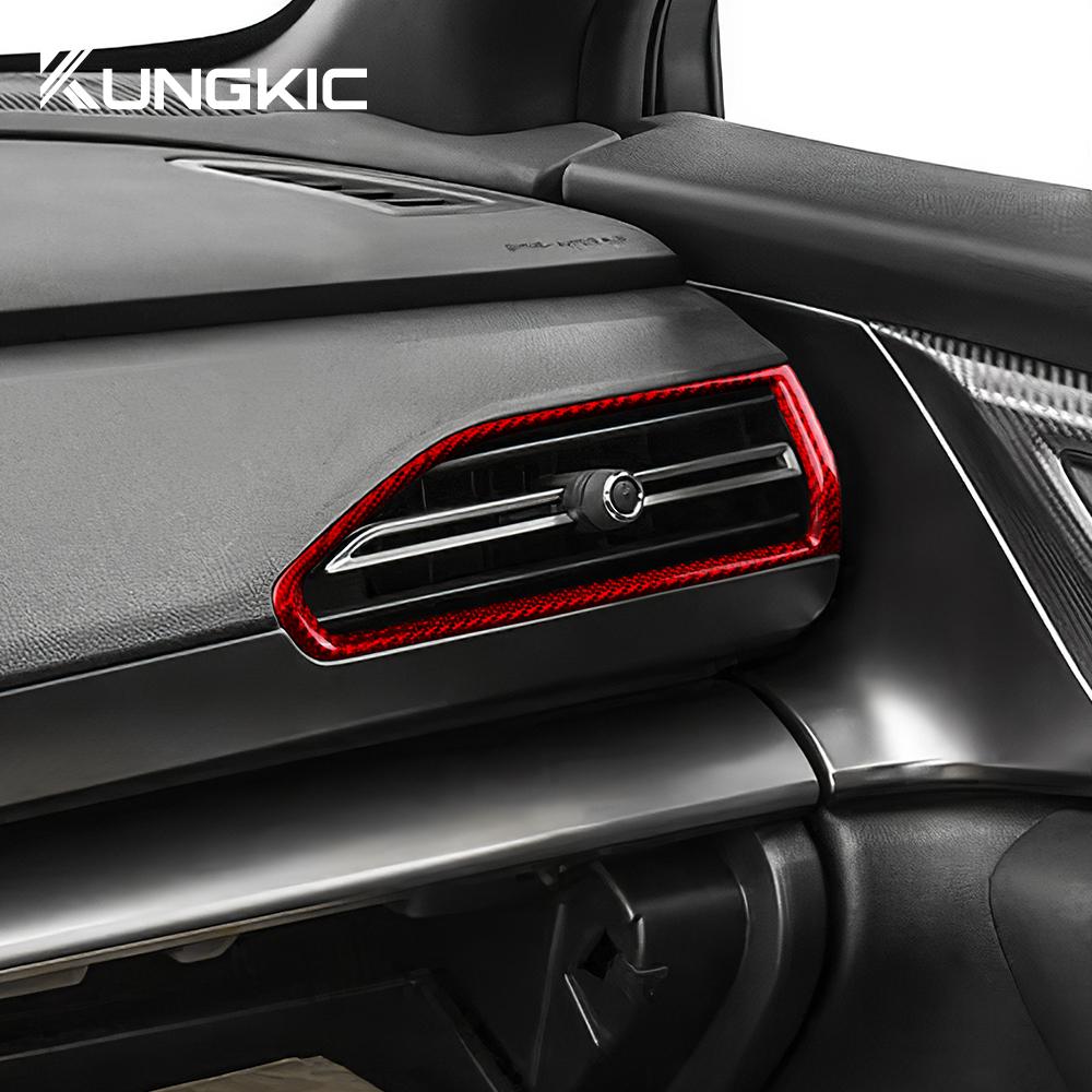 Real Hard Carbon Fiber Sticker For Subaru WRX/ WRX STI 2025 2025 2025 Car Central Control Side Air Outlet Dry Carbon Accessories