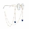 Simple Eyewear Non-slip Zinc Zinc Alloy Anti-lost Metal Glasses Chains Neck Strap Butterfly Mask Hanging Rope