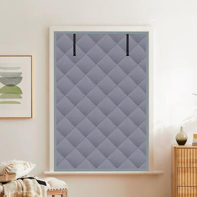 Winter Window Insulation Kit Thermal Insulated Window Cover with Hook And Loop Roll-Up Insulated Window Blanket for Bedroom Attic RV To Keep Warm