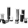Adjustable Stainless Steel Telescopic Table, Cabinet, and Sofa Legs - Round Dining & Coffee Table Support