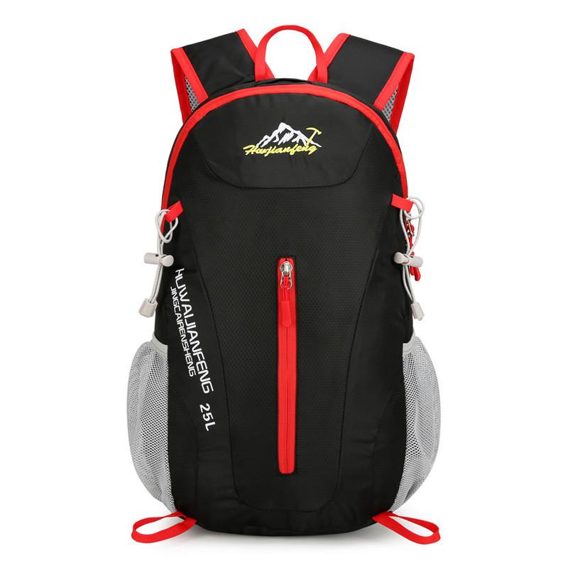 

Outdoor Wear Sports Resistant Hiking Bag Splash Proof Lightweight Schoolbag RedBlack