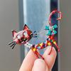 Fashion Lovely Simulation Pearl Bow Cat Brooch Pin For Women Colorful Enamel Brooch Pin Coat Clothing Accessories Jewelry Gifts