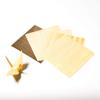 Forest Paper Natural Wood Origami Paper Large 5 15cm - Flexible, Ultra-Thin, (Cedar, Hinoki, Walnut) - Size, Sheets,