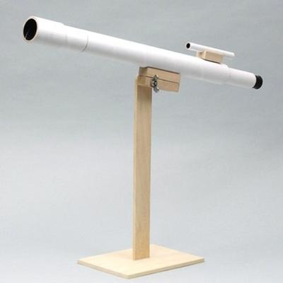 Handmade Astronomical Telescope Scientific Craft Kit That Shows How It Works and Can Be Used for Independent Research [30x Magnification]