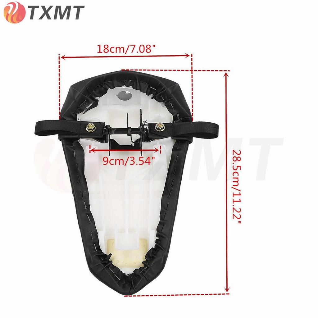 Yamaha YZF R6 (2017-2020) Modified Rear Leather Tail Seat Bag