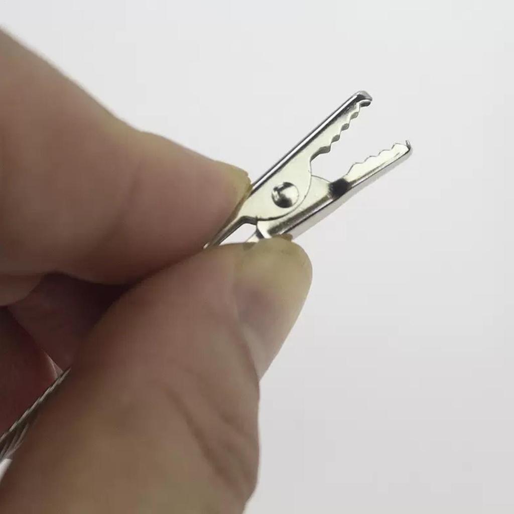 40pcs Metal Wire Long Tail Crocodile Clip Photo Clips Clamps Reliable Quality Versatile For Crafts DIY Cards Note Holders