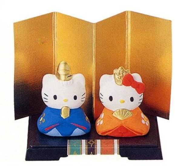 

Setomono Market Hina Doll Мини Hina Hello Kitty HELLO KITTY Стоящая Hina Hina Doll 06-K305