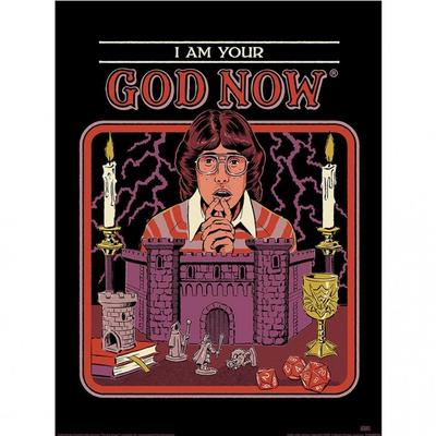 I Am Your God Now Print