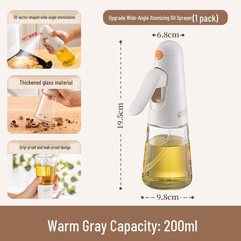

Стеклянный флакон-распылитель для масла Taili для приготовления пищи - фритюрница и распылитель оливкового масла